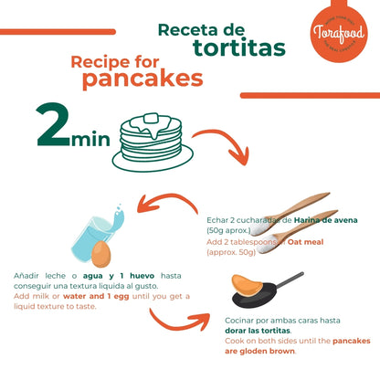 Harina De Avena Sabor Galleta Maria 1kg Torafood_3