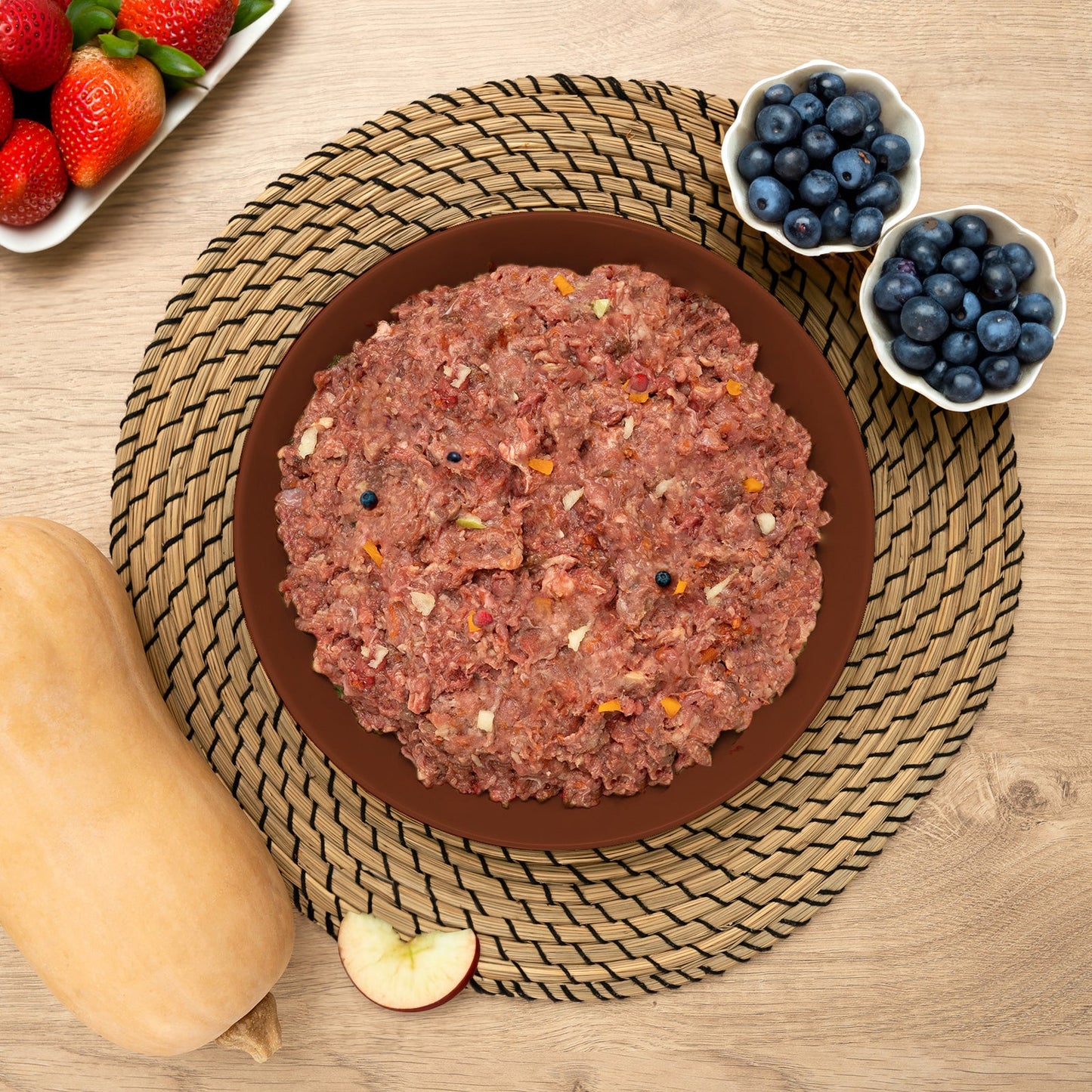 Comida Barf Para Perros. Menú Barf De Conejo Y Cordero 7,5kg_1