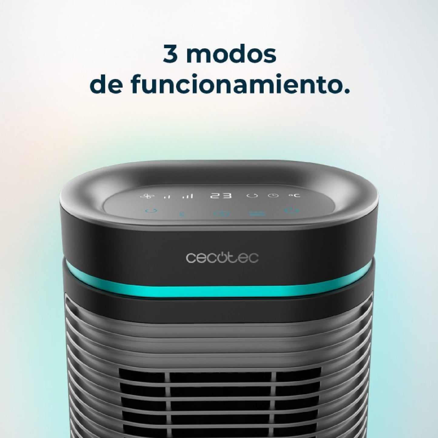 Cecotec Calefactor Cerámico De Sobremesa Readywarm 1550 Max Ceramic Rotate Smart Black_2