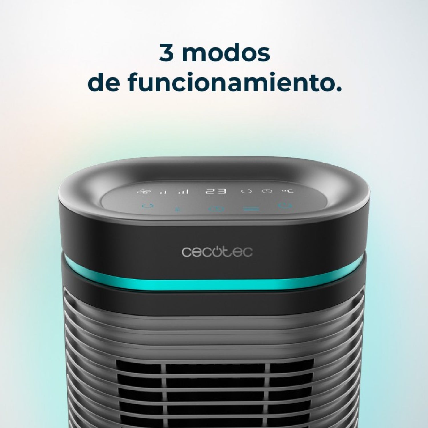 Cecotec Calefactor Cerámico De Sobremesa Readywarm 1550 Max Ceramic Rotate Smart Black_2
