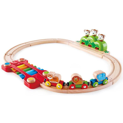 Pista Tren Musical Monos Hape_0