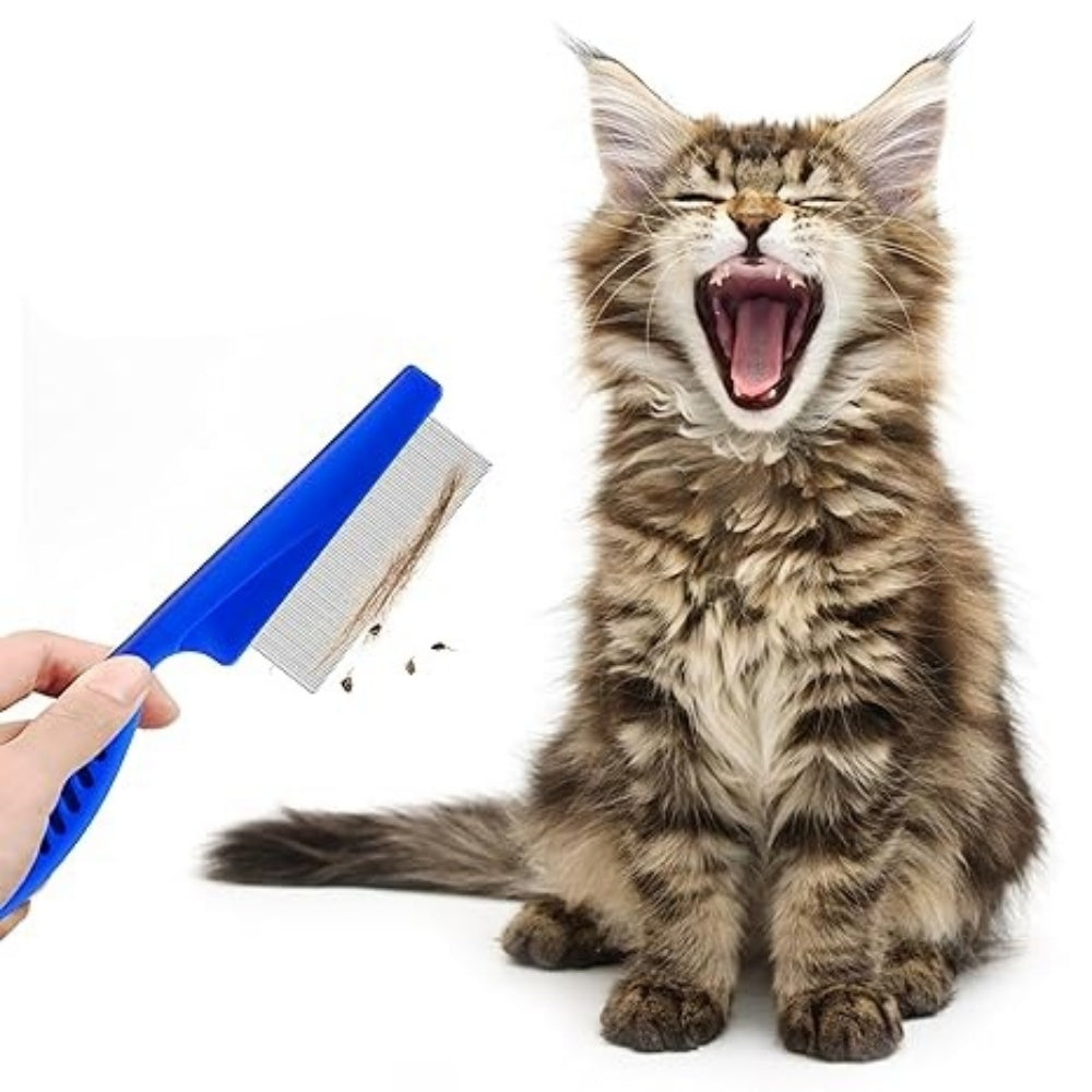 Intimeg Peine Antipulgas Para Mascotas, Paquete De 5_3