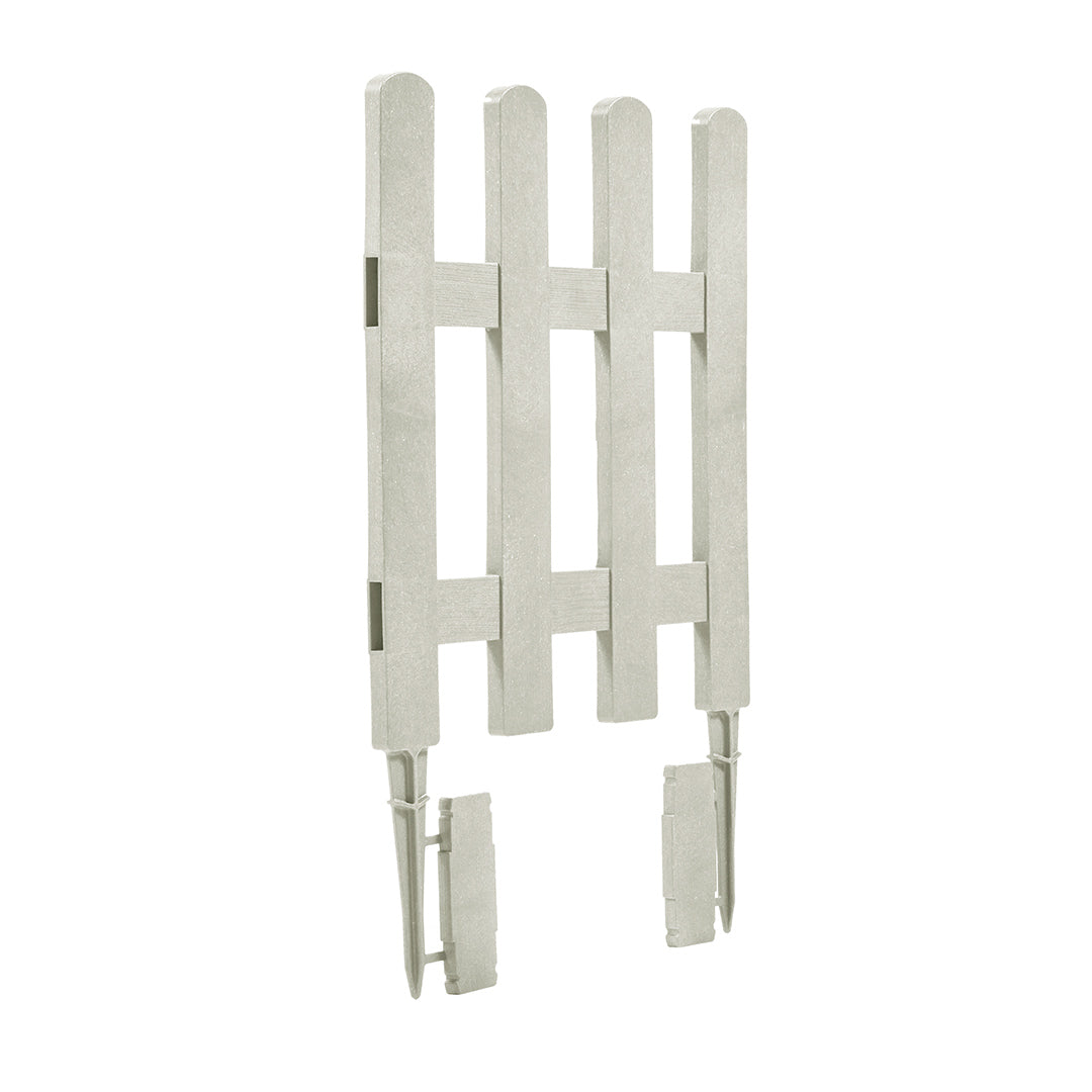 Pack De 5 Mini Vallas Clickfence Lop Blanco - Versatilidad Y Estilo - 0,35x0,55x0,02 M - Multicolor_0