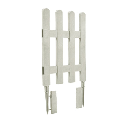 Pack De 5 Mini Vallas Clickfence Lop Blanco - Versatilidad Y Estilo - 0,35x0,55x0,02 M - Multicolor_0