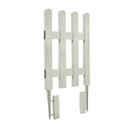 Pack De 5 Mini Vallas Clickfence Lop Blanco - Versatilidad Y Estilo - 0,35x0,55x0,02 M - Multicolor_0