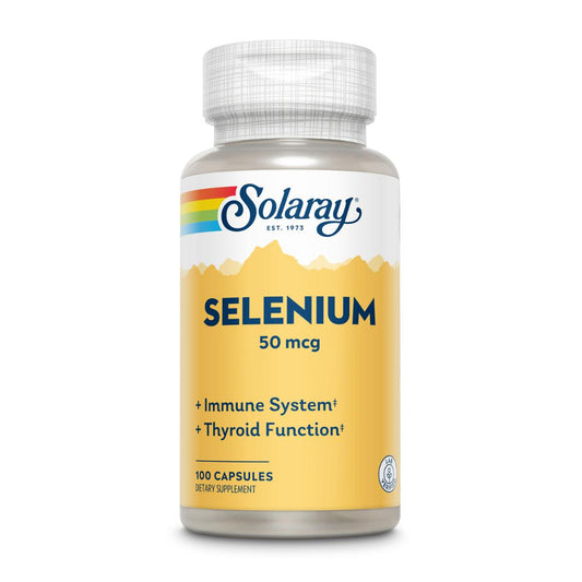 Selénio 50 mcg Solaray 100 cápsulas