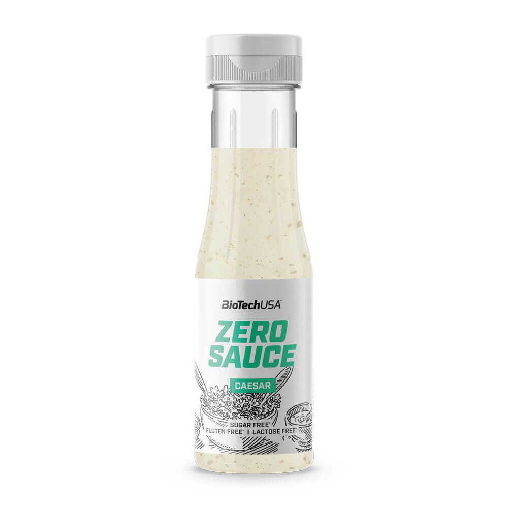 Zero Sauce (salsa Cero) - 350ml - César - Salsas Y Siropes - Biotech Usa_0