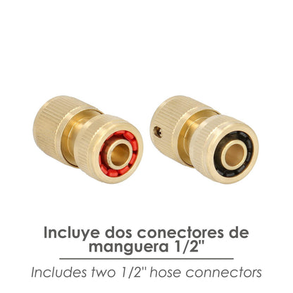 Set Riego 4 Piezas Para Mangueras 1/2 Fabricado En Laton,_3