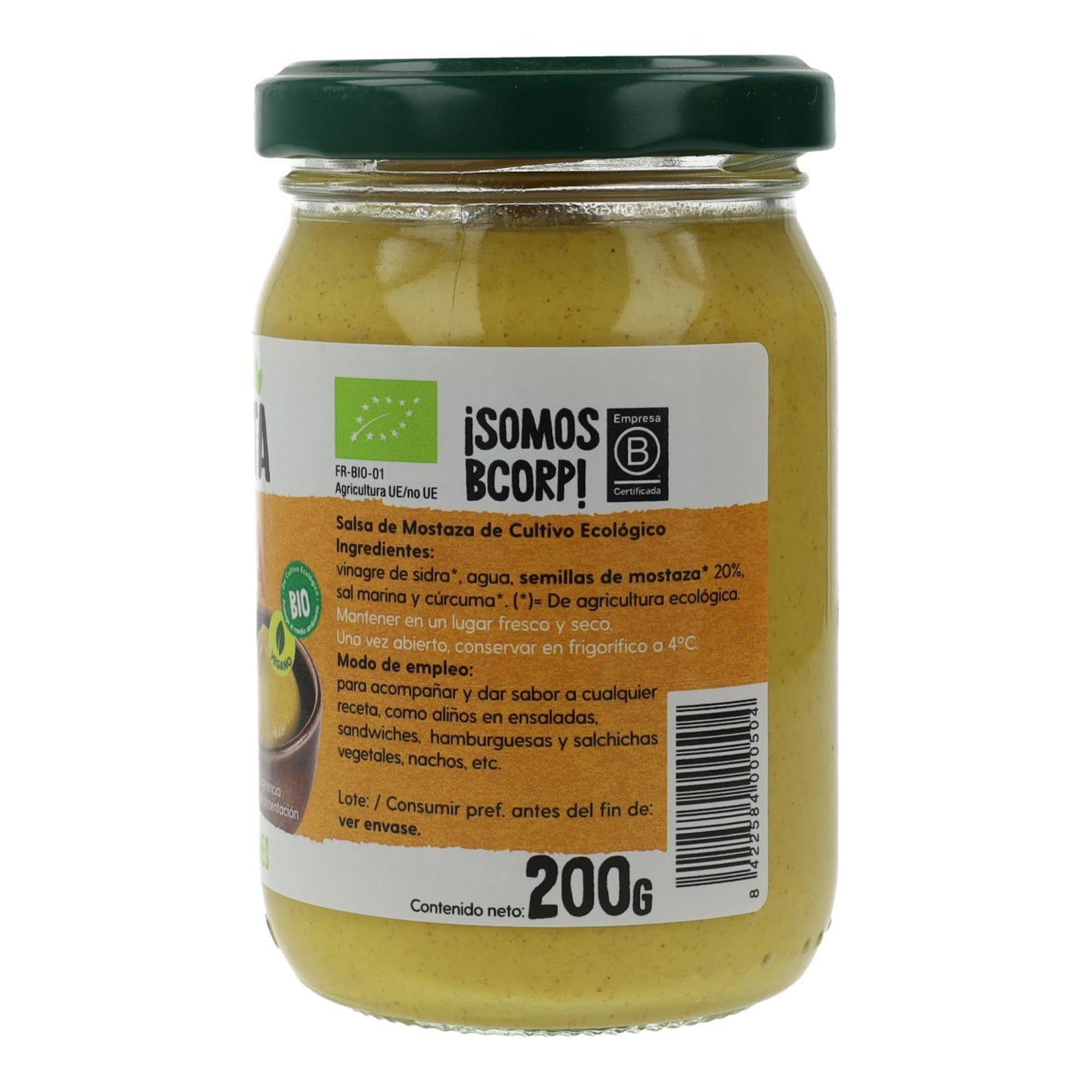 Mostarda Biológica Ecocesta 200 gr