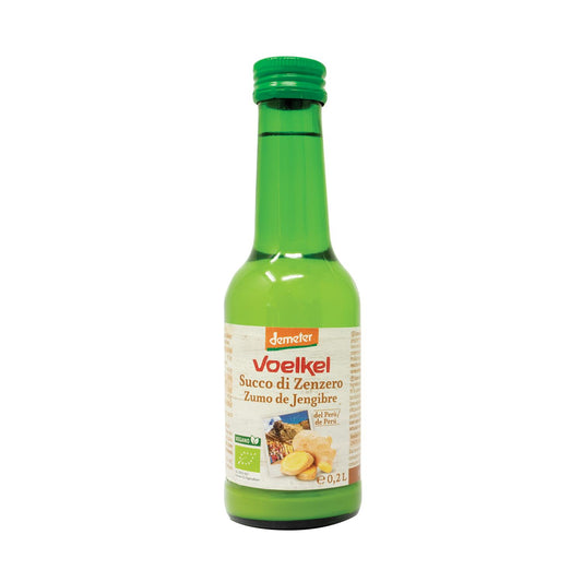 Sumo de gengibre biológico Demeter Voelkel 200 ml