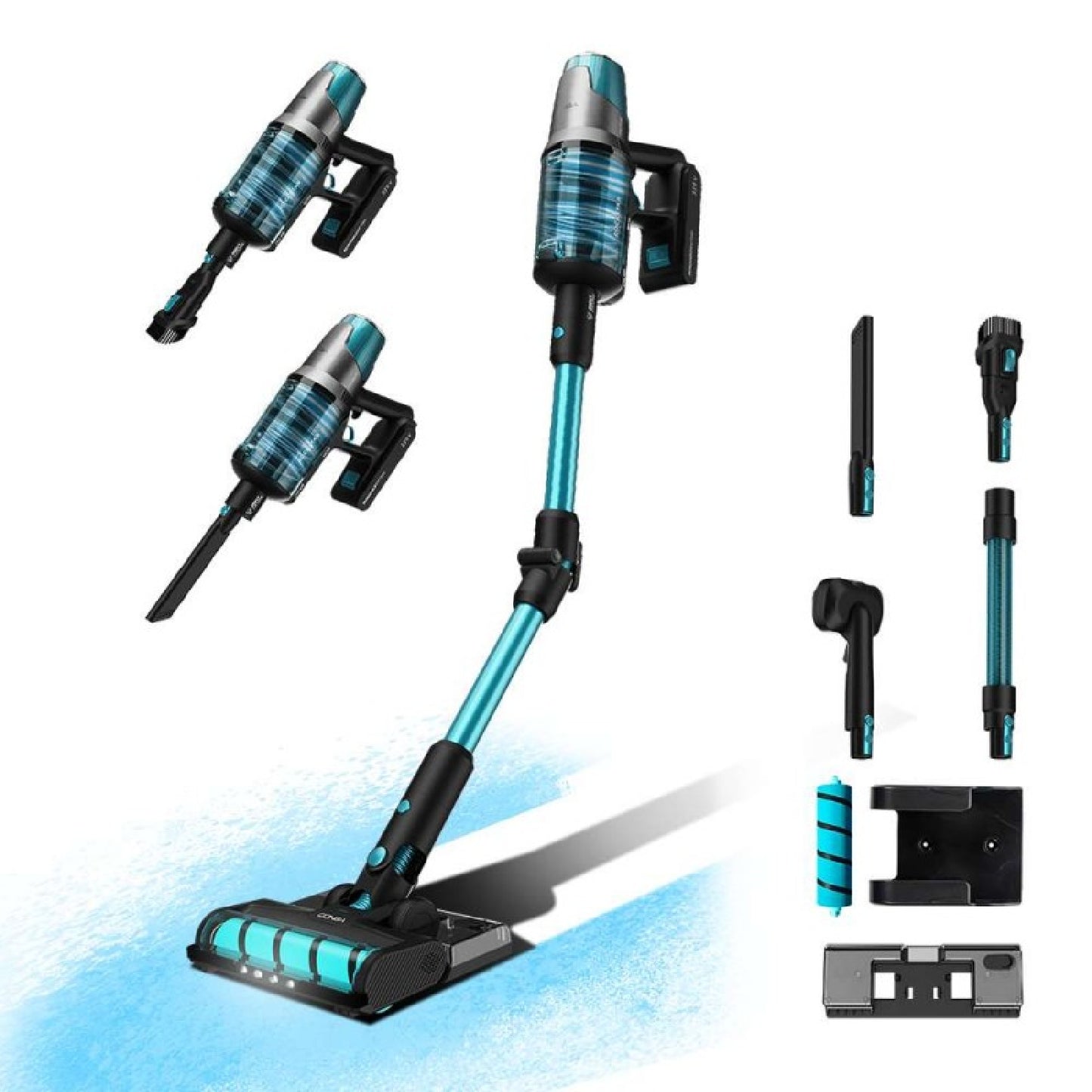 Cecotec Aspirador Vertical Bldc Conga Rockstar 7500 Astral Ergowet Animal_0