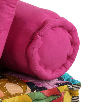 Vidaxl Puf Modular De 2 Plazas De Tela Patchwork_5