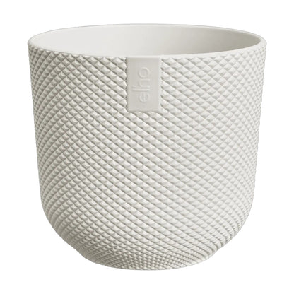 Maceta Blanco Jazz Round Mini Elho 11cm 100% reciclado