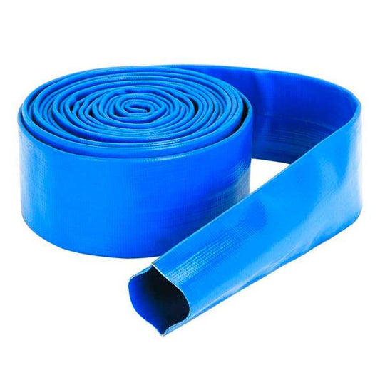 Tuberí­a Plana Pvc Layflat Flow. Reforzado En Polií©ster. 2, 3 O 4 - Hd 104mm - 4 (alta Densidad)_0