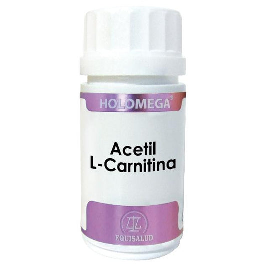 Holomega Acetil L-Carnitina 50 Cápsulas Equisalud