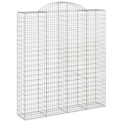Cestas De Gaviones 10 Uds Forma De Arco Hierro 200x50x220/240cm_2