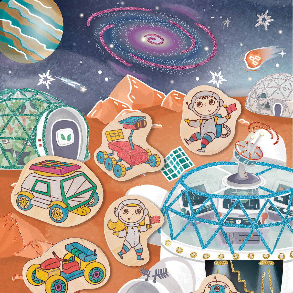 Colorear Imanes Vida Espacial Hape_3