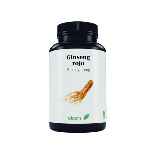 Ginseng Vermelho 500 mg Ebers, 60 cápsulas