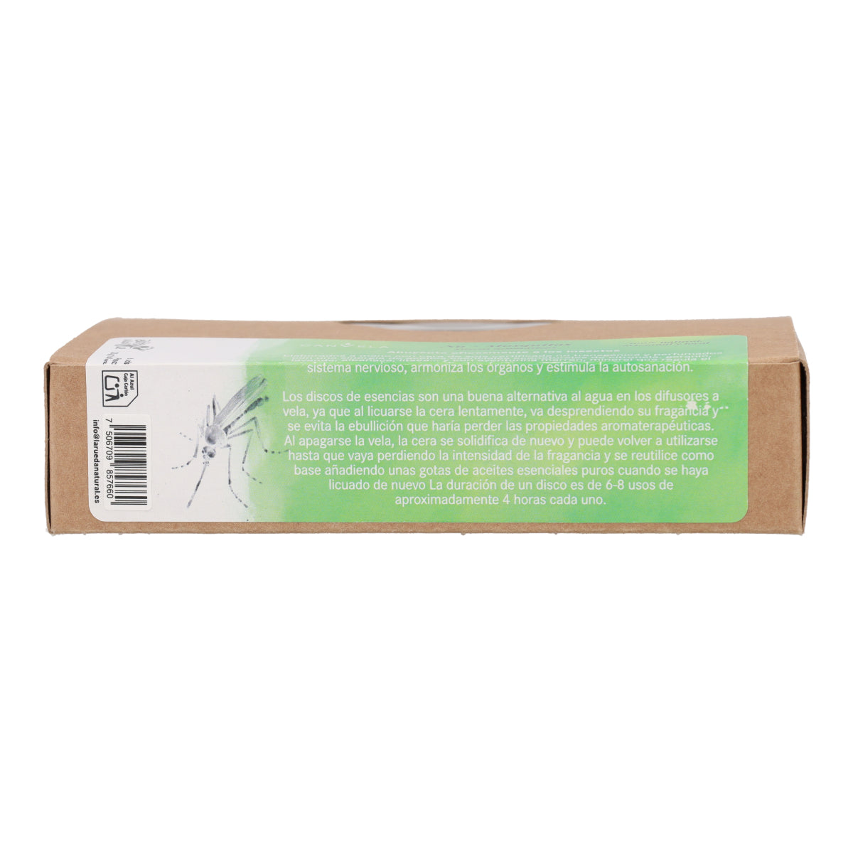 Discos aromáticos No+Mosquitos 100% Natural 6 uds