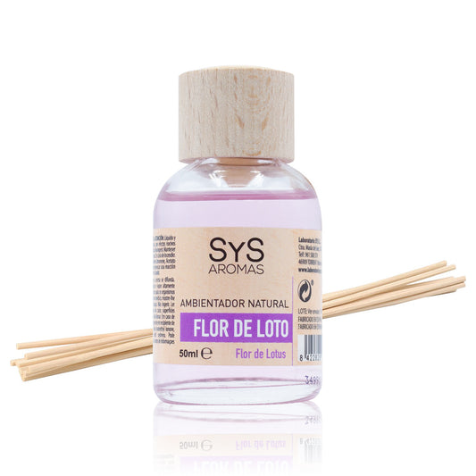 Ambientador Mikado Flor De Loto 50 ml | Aroma Floral Suave | Difusor Varillas | Ambiente Relajante_0