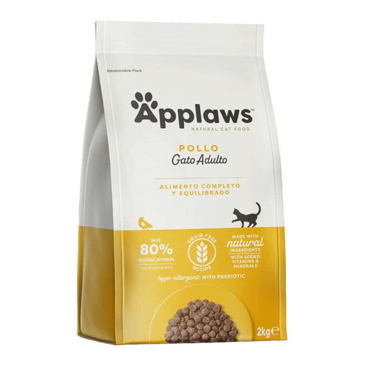 Applaws Cat Dry Adult Grain Free Chicken 2kg Alimento natural sem cereais para gatinhos