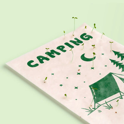 Postal Plantable - Camping_2
