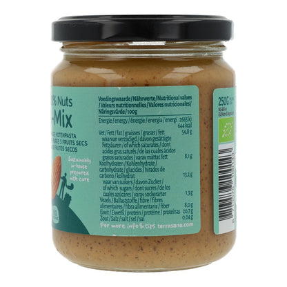 Creme de Nozes 3-Mix (sem amendoins) Terrasana 250g