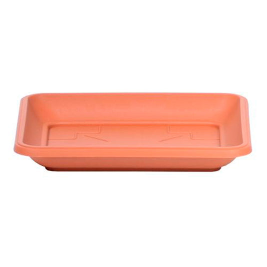 Base/plato Para Macetero Terra , Dimensiones (mm) 270x270x38, Color Terracota