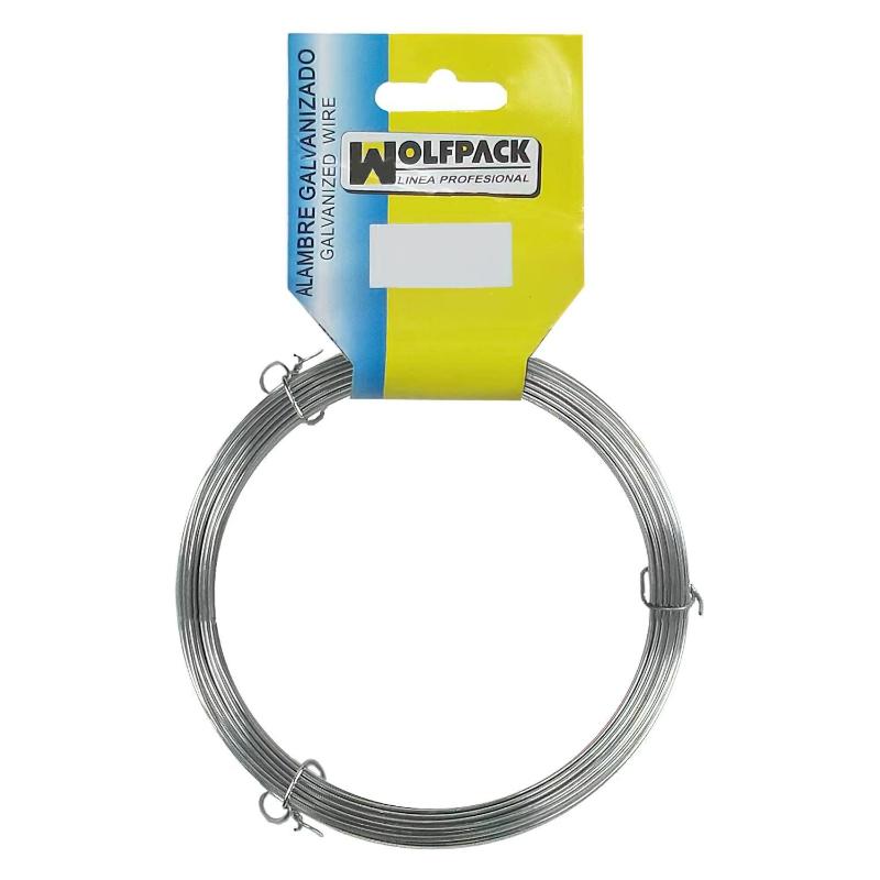 Alambre Galvanizado (rollo 1000 Gramos) Nº14/2,2 Mm._0