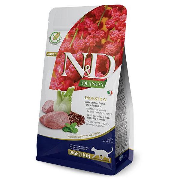 ND Quinoa Digestion Lamb Farmina Cat Food 1,5 kg