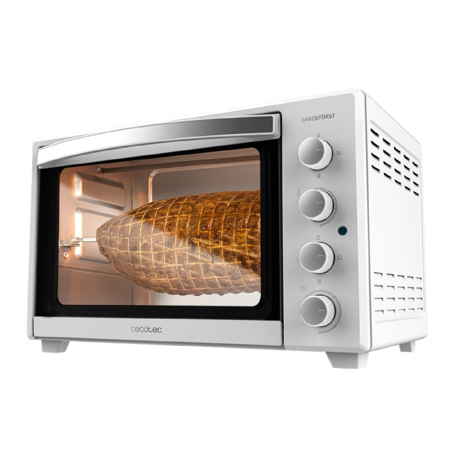 Cecotec Horno Sobremesa De Convección Bake&toast 4500 White Gyro. 2000 W Capacidad 45 L 12 Funciones Combinables Incluye_0