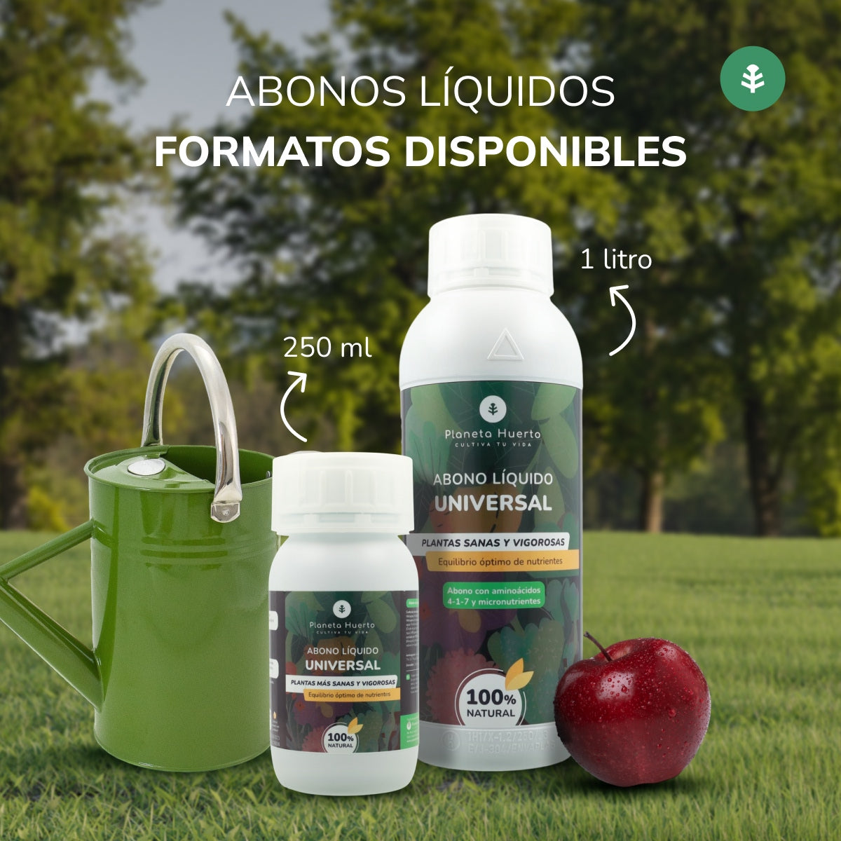 Fertilizante Líquido Universal Planeta Huerto 250 ml