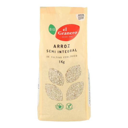 Arroz Meio Integral Biológico El Granero 1 kg