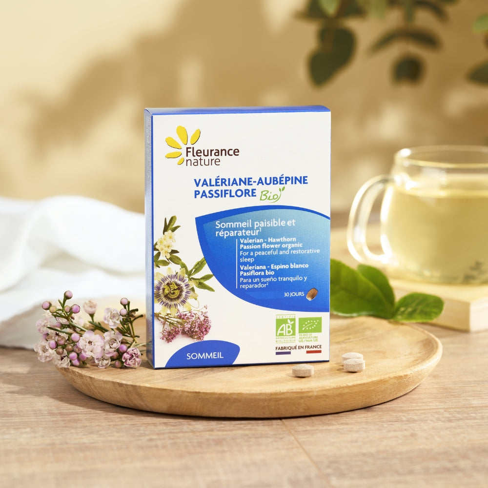 Valeriana - Espino Blanco - Pasiflora Eco Fleurance Nature 60 Comprimidos_1