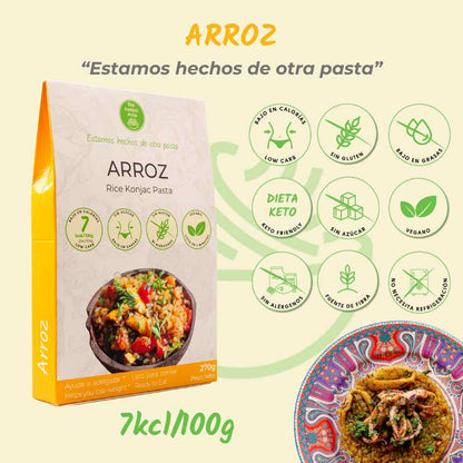 Arroz Konjac The Konjac Shop 270g
