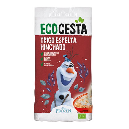 Cereal Infantil de Trigo Espelta Tufado Ecocesta Edição Disney 200g
