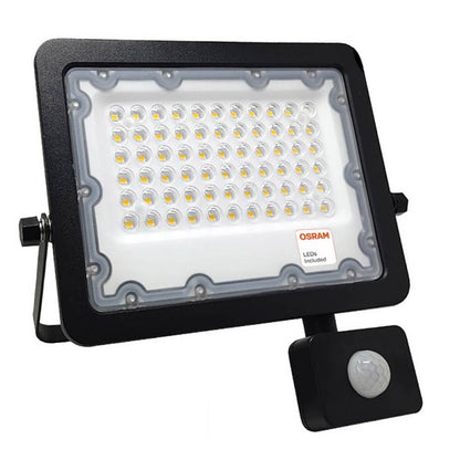 Proyector Led Chipled Osram Excel, 50w Con Sensor Movimiento Y Luminosidad Pir, Blanco Neutro_1