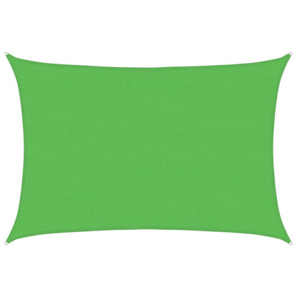 Vidaxl Toldo De Vela Hdpe Verde Claro 160 G/m² 4x6 M_0