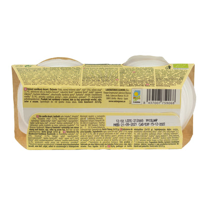 Sobremesa de arroz com baunilha NaturGreen, 2 x 125 g