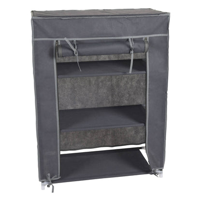 Well Home Caja De Almacenaje En Poliéster Color Gris 60x30x80cm_3
