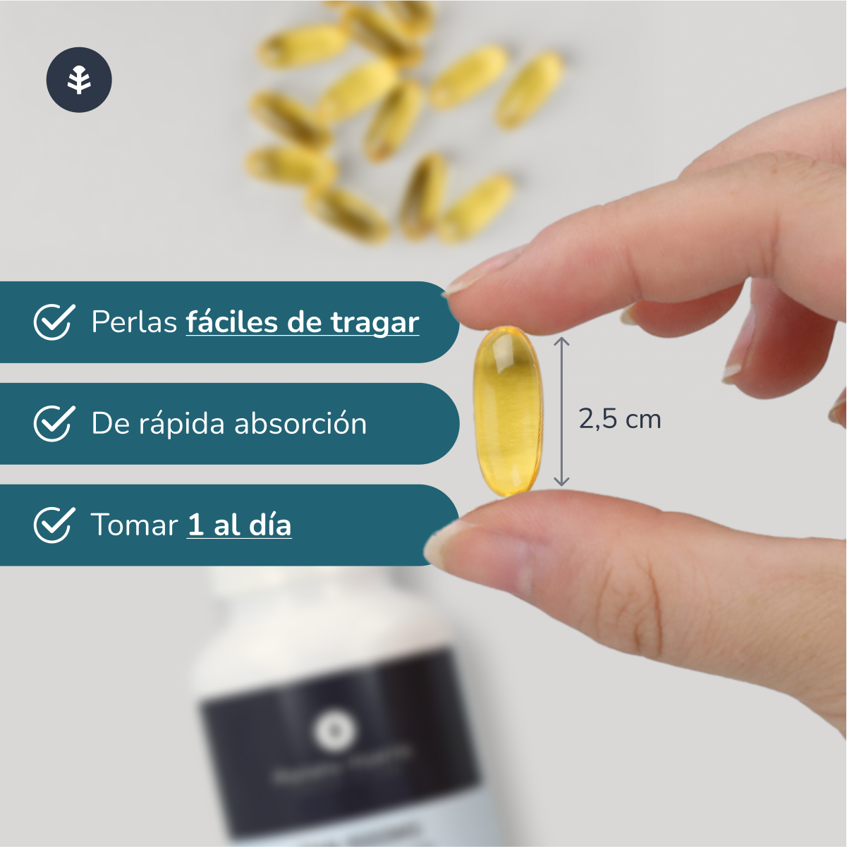 Embalagem 2x DHA 1000 mg Planeta Huerto 150 pérolas