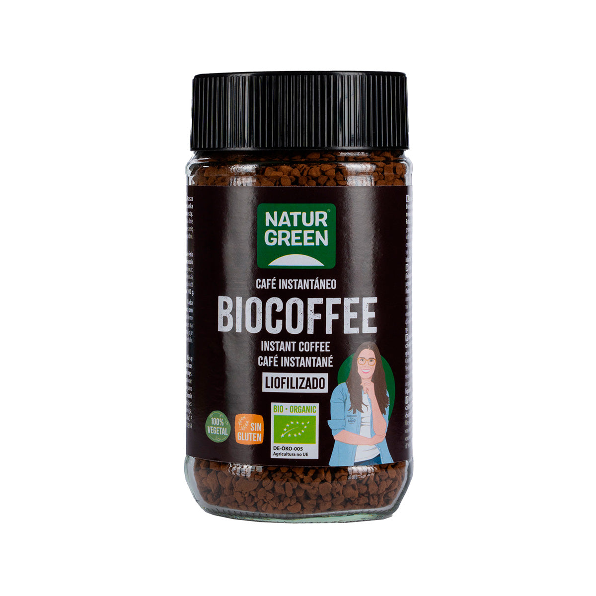 Café Instantâneo Biológico Biocofee Naturgreen 100 g