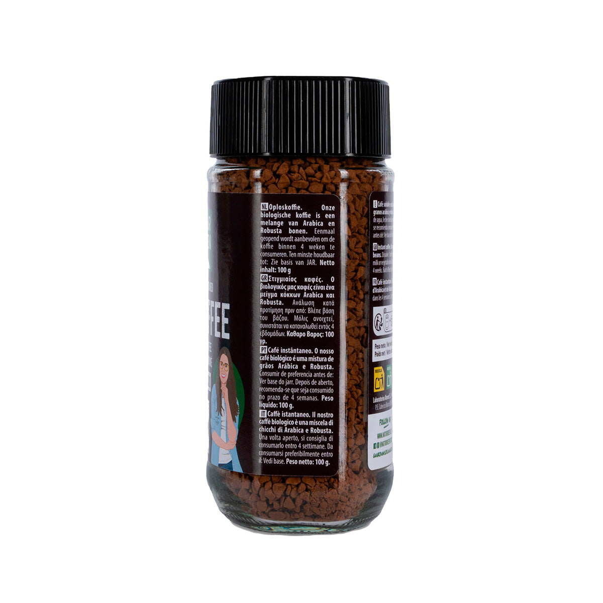 Café Instantâneo Biológico Biocofee Naturgreen 100 g