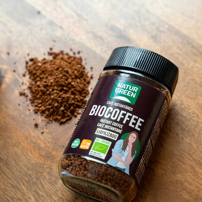 Café Instantâneo Biológico Biocofee Naturgreen 100 g