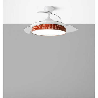 Ventilador Dc Moda 72w Blanco/hoja Caldera 108d 3aspas 7200lm 3000k,4000k,6000k Remoto+memoria+temporizador_3