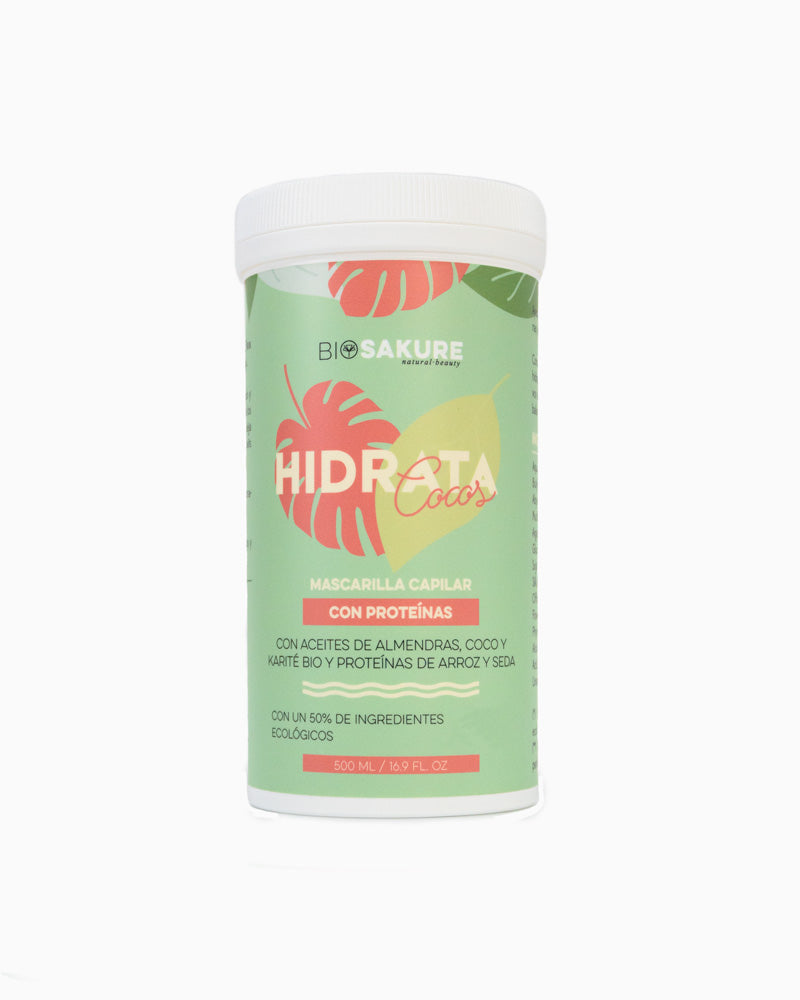 Hidrata Cocos - Acondicionador Profundo Y Mascarilla Con Proteínas 200 Ml Bio Sakure_2