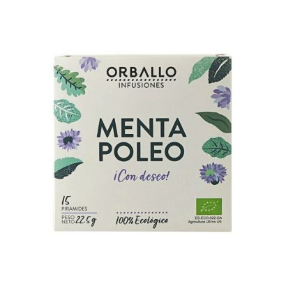 Infusão Orgânica de Poejo Orballo 15 Pirâmides