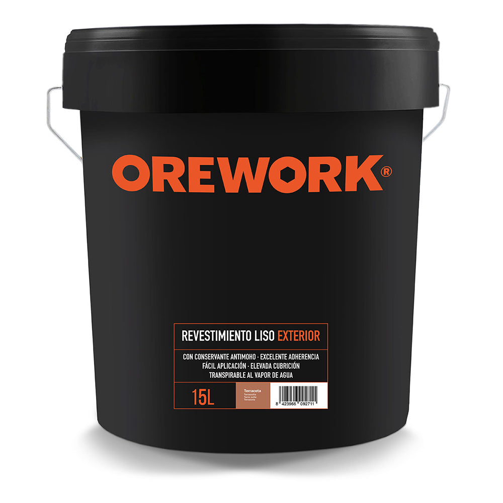 Revestimiento Liso Exterior Terracota - 15 L_0