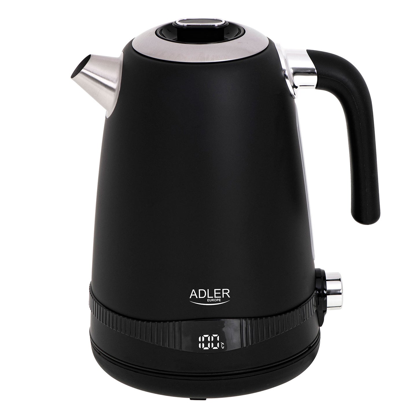 Hervidor Agua Eléctrico, Capacidad 1,7l, Sin Bpa, Control Temperatura, Acero Inox, Inalámbrico Adler Ad1295b, 2200w_0