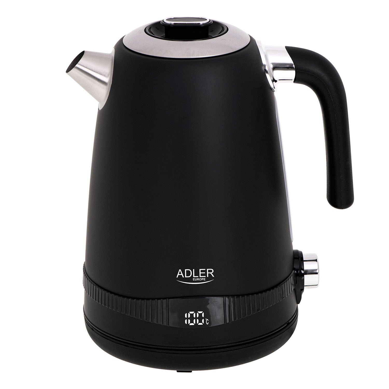 Hervidor Agua Eléctrico, Capacidad 1,7l, Sin Bpa, Control Temperatura, Acero Inox, Inalámbrico Adler Ad1295b, 2200w_0